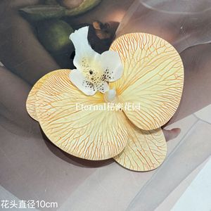 Guirlandes de pétales d'orchidées Phalaenopsis artificielles Secret Garden pour décoration de mariage, murs floraux DIY, vente en gros - Product Image 3