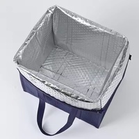 Sac isotherme jetable non tissé laminé à bas prix pour boisson individuelle avec motif lettres