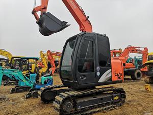 Gran oferta, 7 toneladas, Mini Hitachi usada, zx60, zx55, zx30u, excavadora sobre orugas, producto Original japonés Zx70 a la venta - Product Image 3