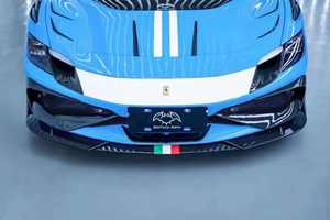 Nouveau kit de carrosserie en fibre de carbone sec pour <span class=keywords><strong>Ferrari</strong></span> 296GTB à BatFury Aero Style comprend un capot de capot de diffuseur arrière à lèvre avant - Product Image 3