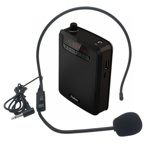 Portable Voice Amplifier Professional Wired Headset Microphone for Teaching