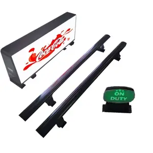 P5 LED Car Mounted Screen Ultra-thin High-definition Outdoor Waterproof Double-sided Roof Screen Taxi LED Display