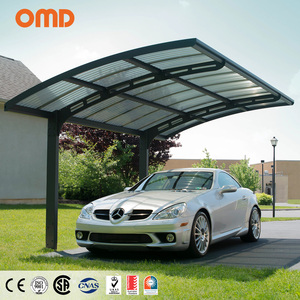 <span class=keywords><strong>Tettoia</strong></span> a <span class=keywords><strong>Sbalzo</strong></span> in Alluminio per Esterni con Copertura in Policarbonato per Parcheggio Auto Pensilina Impermeabile - Product Image 1