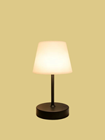Lampe de table sans fil rechargeable, lampe de bureau portable à LED à intensité variable, batterie incluse, pour restaurant, hôtel, chambre à coucher, USB-C