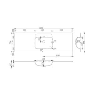 ที่ระบายน้ำนวดอ่างน้ำวนหินเทียมแบบอิสระแบบดั้งเดิมดีไซน์สะอาดยาว1.6เมตรหรูหราสำหรับวิลล่าเป็นมิตรกับสิ่งแวดล้อม - Product Image 6
