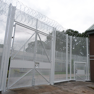 Chất lượng cao quân sự mạ kẽm hệ thống an ninh chống phá hoại hàng rào panels đối với bán - Product Image 1