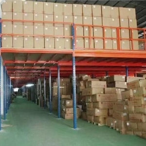 מערכת אחסון במרפסת גג בהתאמה אישית, פלטפורמת ביניים למחסן, מדפי ביניים כבדים בהתאמה אישית מהמפעל - Product Image 2