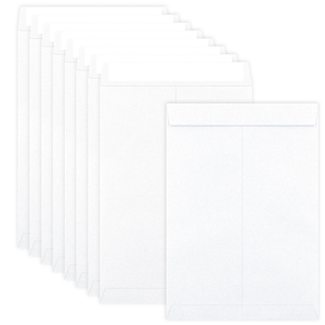 100 - Pack 9*12" <strong>White</strong> <strong>Envelopes</strong> Wholesale, US Warehouse Shipment, Mailing Office <strong>Envelopes</strong> Ideal for Mailing and Office Use - Product Image 3