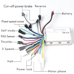 Contrôleur de moteur BLDC 60V 72V pour moto électrique, 28A 35A, 800W 1500W, à onde sinusoïdale, pour vélo électrique APTK-W12 DC Mo - Product Image 5
