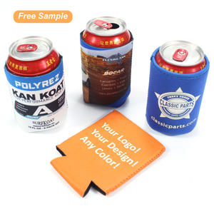 Groothandel Custom Logo Geïsoleerde Drankhouder Neopreen Bier Kan Koozee Inklapbare Kan Koeler Voor Feest - Product Image 1