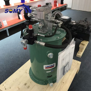 Bomba de Grasa Eléctrica Lincoln 85737 <span class=keywords><strong>FlowMaster</strong></span> II para Camión Volquete HD785 HD605 561-95-83011 561-95-83012 Nueva con 1 Año de Garantía - Product Image 1