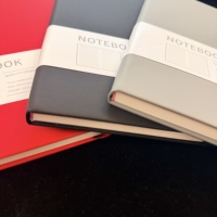 Carnet personnalisable A5 à couverture rigide en cuir avec marque-page en ruban et reliure cousue RunCai BTG000020 Vente en gros 200 pages 100 feuilles
