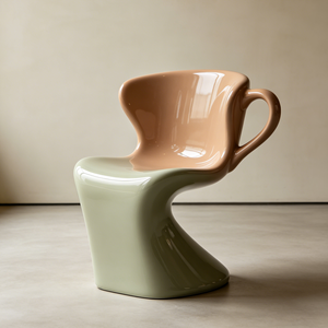 Modern Coffee Cup Chair Creative Cup Shaped Seat For Living Room Commercial Cafe Coffee Shop Furniture Decorative <b>Seating</b> - Product Image 1