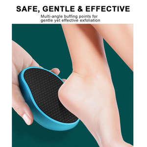 Lime à pieds professionnelle en nano-verre, éliminateur de callosités, outil de pédicure, éliminateur de peaux mortes et dures, exfoliant pour les pieds en cristal de diamant - Product Image 3
