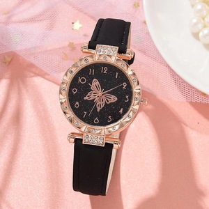 BM fábrica al por mayor barato moda reloj de cuarzo pulsera Simple mariposa reloj conjunto para mujer diario - Product Image 6
