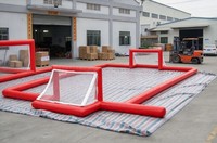 Terrain de jeu aquatique gonflable de qualité commerciale pour paddle board et water polo, flottant, pour lacs et mers