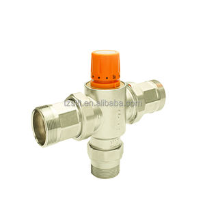 3/4 इंच थर्मोस्टैटिक पानी मिश्रण वाल्व सतह घुड़सवार शॉवर सौर - Product Image 4