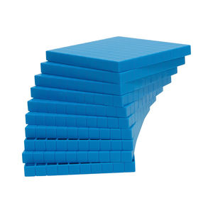 Bloques de Matemáticas Base Diez, Bloques de Introducción a la Cantidad, Juguetes Matemáticos de Plástico, Juego de Bloques Decimales - Product Image 2
