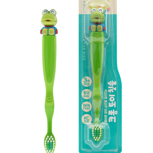 Vente en gros de brosses à dents souples pour enfants, fabriquées en Corée, personnalisées, 1 pièce, soins bucco-dentaires pour enfants - Product Image 1