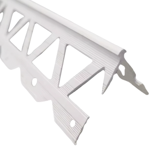 Plâtrage Plastique Pvc Vinyle Cloison Sèche Stuc Acier Inoxydable Carreaux <span class=keywords><strong>de</strong></span> Céramique 3 m Angle Coin Perle CB132 - Product Image 1