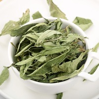 Teh Daun Stevia Herbal Cina Kering Alami Grosir Pabrik, Stevia Rebaudiana Kering Segar untuk Teh