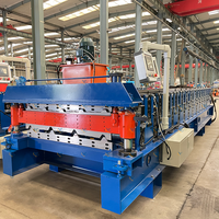 Machine automatique de fabrication de tôles de toiture IBR à double couche pour l'Afrique du Sud – Vente chaude