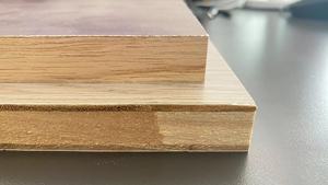 18mm <strong>4x8</strong> Solid <strong>Wood</strong> Melamine Board E0 Natural <strong>Wood</strong> Panel Decorative Board for Kitchen Bathroom Use - Product Image 3