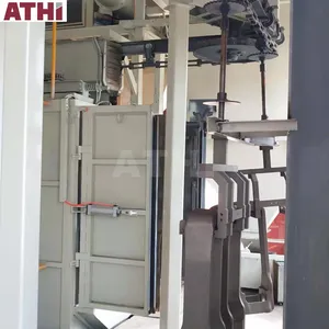 ATTG H beam monorail tunnel shot blasting machine / sand blasting machine