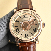 Jam tangan mekanik Fashion desainer warna baru 2025 jam tangan tren kualitas tinggi baja tahan karat 316 jam tangan 45mm
