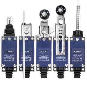 Interruptor de Botón Pulsador de Límite SPDT de Terminal Lateral Derecho MINI de la Mejor Calidad, Interruptor Azul XCE - Product Image 4