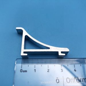 Soporte de Plástico para Estante de Refrigerador, Gancho Grande de Aluminio de Patas Cortas, 33mm x 23mm x 0.75mm, Fácil Instalación - Product Image 2