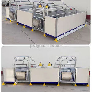 Jaulas de Paridera para Cerdas Totalmente Galvanizadas en Caliente, Jaulas para Animales, Corrales de Gestación para Cerdos, Equipo de Cría de Cerdos - Product Image 6