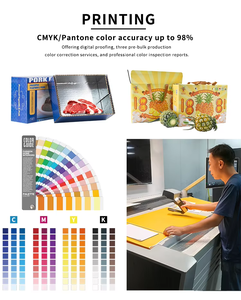 Bao bì làm mát thực phẩm cách nhiệt cho dập nổi đông lạnh Hộp carton cách điện 72 giờ để vận chuyển chuỗi lạnh - Product Image 5