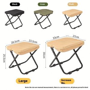 Tabouret de camping pliable portable avec logo personnalisé, léger, pliable, pour le camping, la randonnée, la pêche, les voyages - Product Image 3