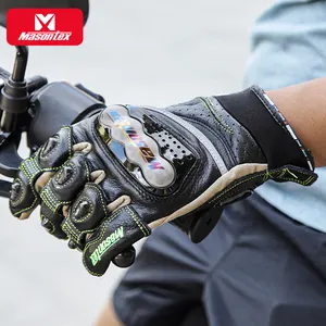 BSDDP новый продукт, защита на весь палец, дышащая кожа, мотоциклетные гоночные перчатки для мужчин