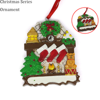 Décorations de Noël Personnalisé En Gros Enfants Jouets Arbre De Noël Bonhomme De Neige Chien Ornement