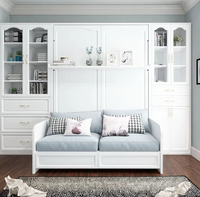 Lit mural pliant vertical Murphy de qualité supérieure pour hôtel et maison, mobilier mural pliant vertical Murphy