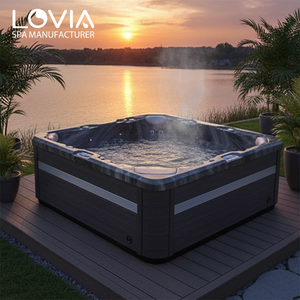 Vente en gros Nouveau design Baignoire spa autoportante Jacuzzi Hydromassage en acrylique avec <span class=keywords><strong>Hydrorelax</strong></span> - Product Image 1