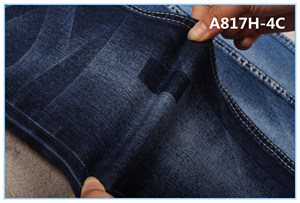 A817H-4C 11 oz coton sergé stretch denim tissu pour hommes à Égypte Maroc Tunisie Colombie Venezuela Bolivie - Product Image 6