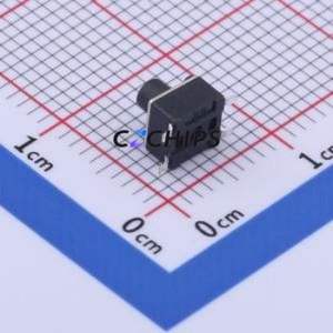 KH-4.5X4.5X5H-STM Tactile Switch SMD-4P,4.5x4.5mm Switch Single Pole Single Throw Round Button Vertical Mount 4.5mm - Product Image 2