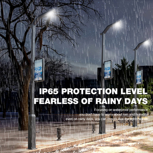 Hot bán tùy chỉnh ngoài trời không thấm nước IP65 thông minh ánh sáng đường 150 Wát sạc dịch vụ Wifi âm thanh CCTV <span class=keywords><strong>LED</strong></span> ánh sáng đường phố - Product Image 2