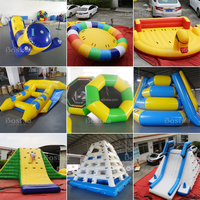 Haute qualité certifié CE PVC parc aquatique gonflable marche Roller Ball piscine d'eau extérieure jouet adultes installations d'amusement 500kg