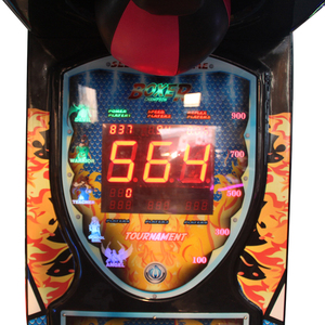 Machine de boxe commerciale verticale à monnayeur, testeur de force robuste pour arcade, avec système de rédemption de cadeaux pour centre de jeux et salle de sport - Product Image 4