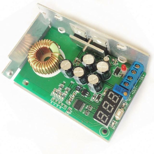 24V 10A DC Power Supply DC-DC Buck Converter 3.5-30V 24V to Adjustable Output 0.8-29V 5V 12V 10A Step Down Voltage Regulator