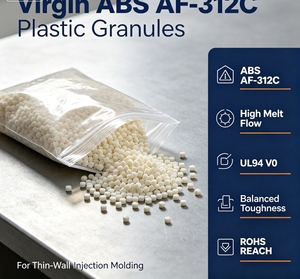เม็ดพลาสติก ABS AF-312C ของ LG Chem เกรดเวอร์จิ้น ทนไฟ UL94 V0  ไหลง่าย สำหรับทำตัวเรือนอุปกรณ์อิเล็กทรอนิกส์ - Product Image 4