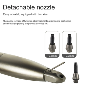 Unità di Lucidatura Dentale e Profilassi con Sabbiatrice ad Ossido di Alluminio per Ortodonzia, Alimentata da Turbina EMS Airflow - Product Image 5