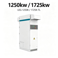 Convertisseur d'énergie centralisé PCS 1250kW 1725kW pour stockage d'énergie, fiabilité, support réseau, 690V AC, système BESS pour utilisation hors réseau et connectée au réseau