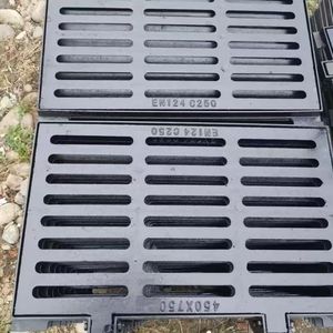 커버 배수 주철 격자 EN124 D400 250*750 동안 맨홀 배수 격자 도로 안전 빗물 주차장 - Product Image 6