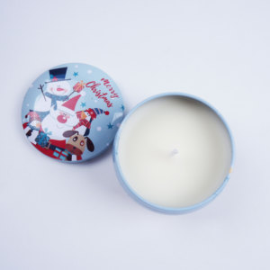 Coffrets de bougies en cire de soja naturelle parfumées en boîte, parfum bonbon pour la maison, cadeaux de Noël - Product Image 3