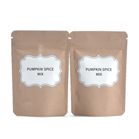 Sachet Doypack biodégradable personnalisé pour poudre de suppléments et épices, avec votre logo